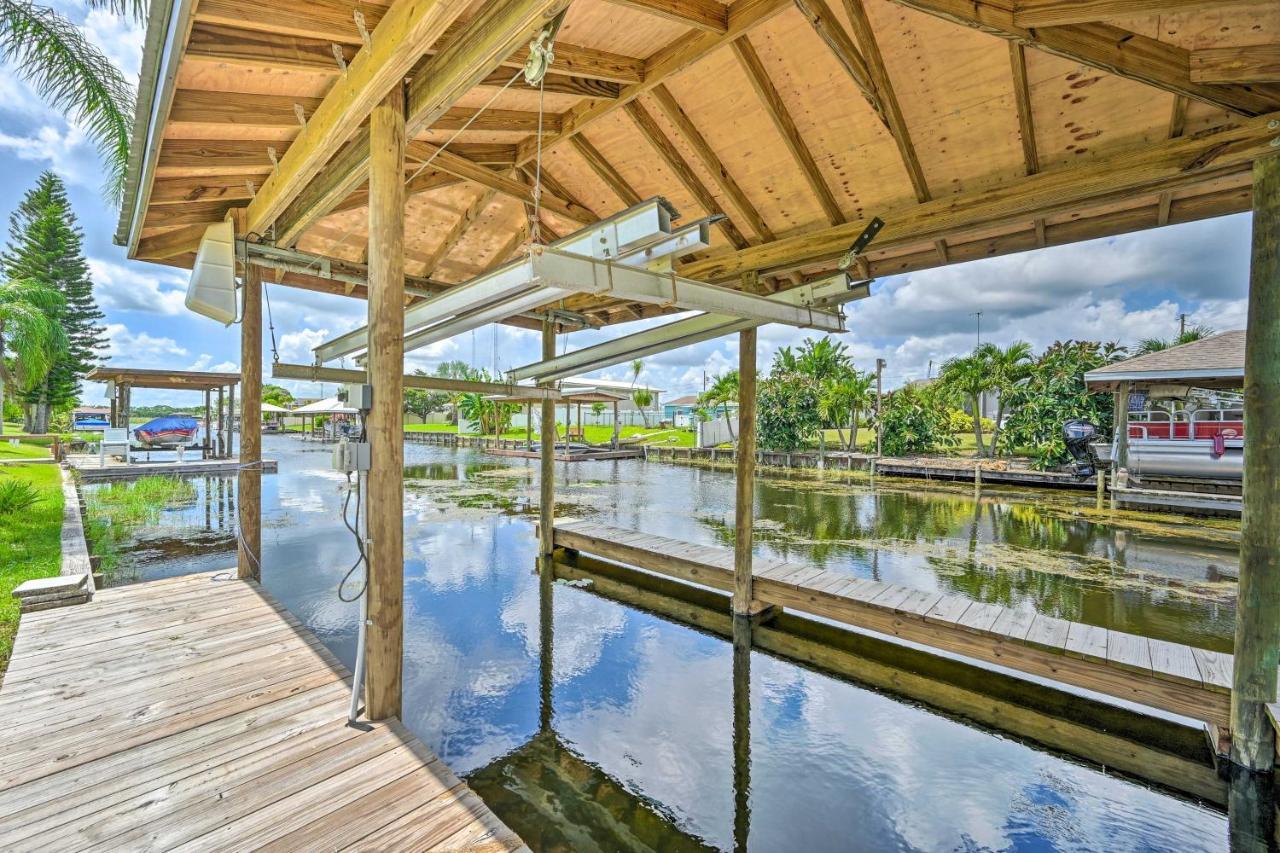 Waterfront Lake Placid Escape With Dock And Lanai Exterior foto